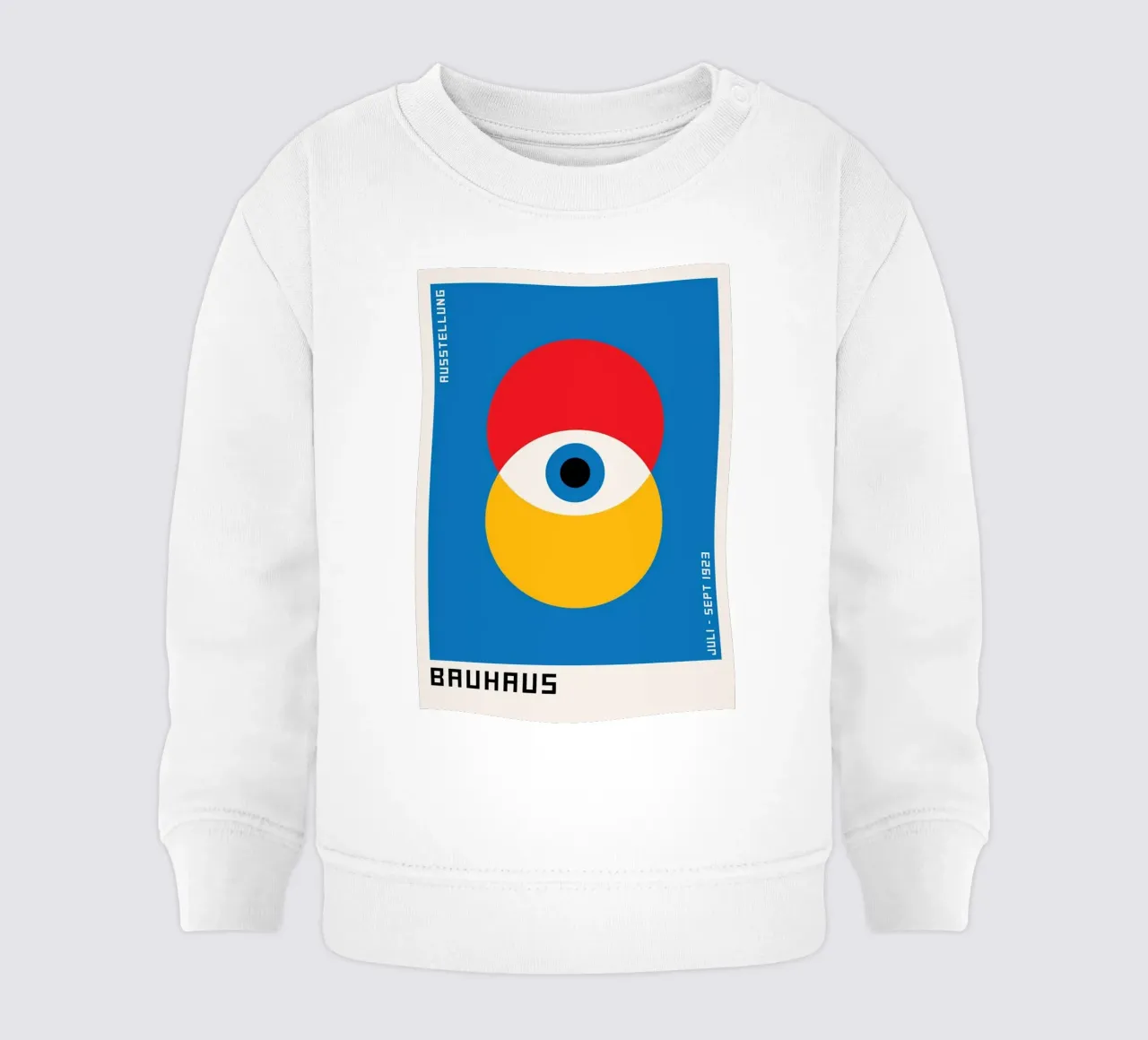 Black Circle in two Circle baby sweatshirt by Piere art Shops