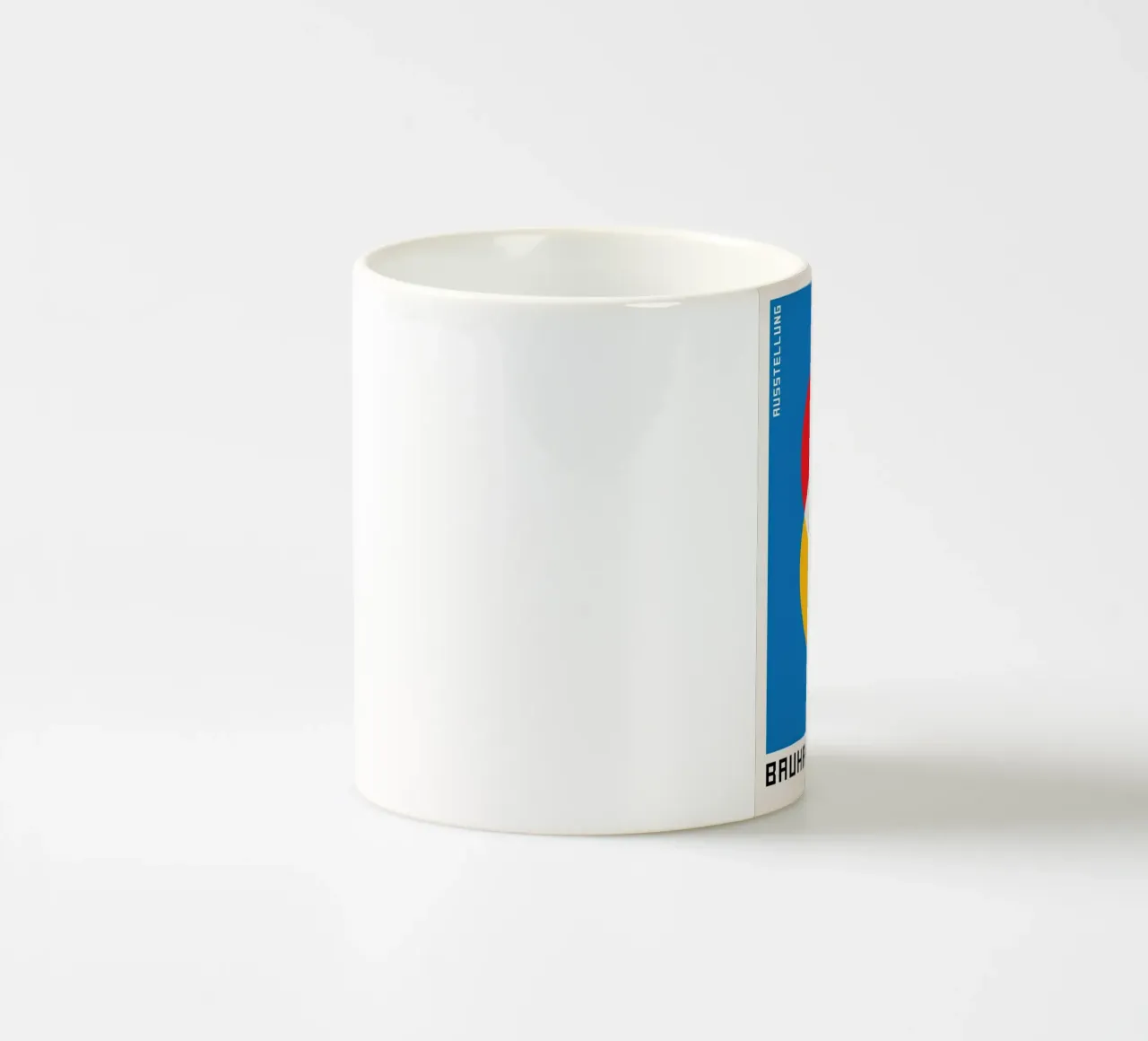 Cerchio nero in due cerchi tazza in ceramica da Piere art Shops