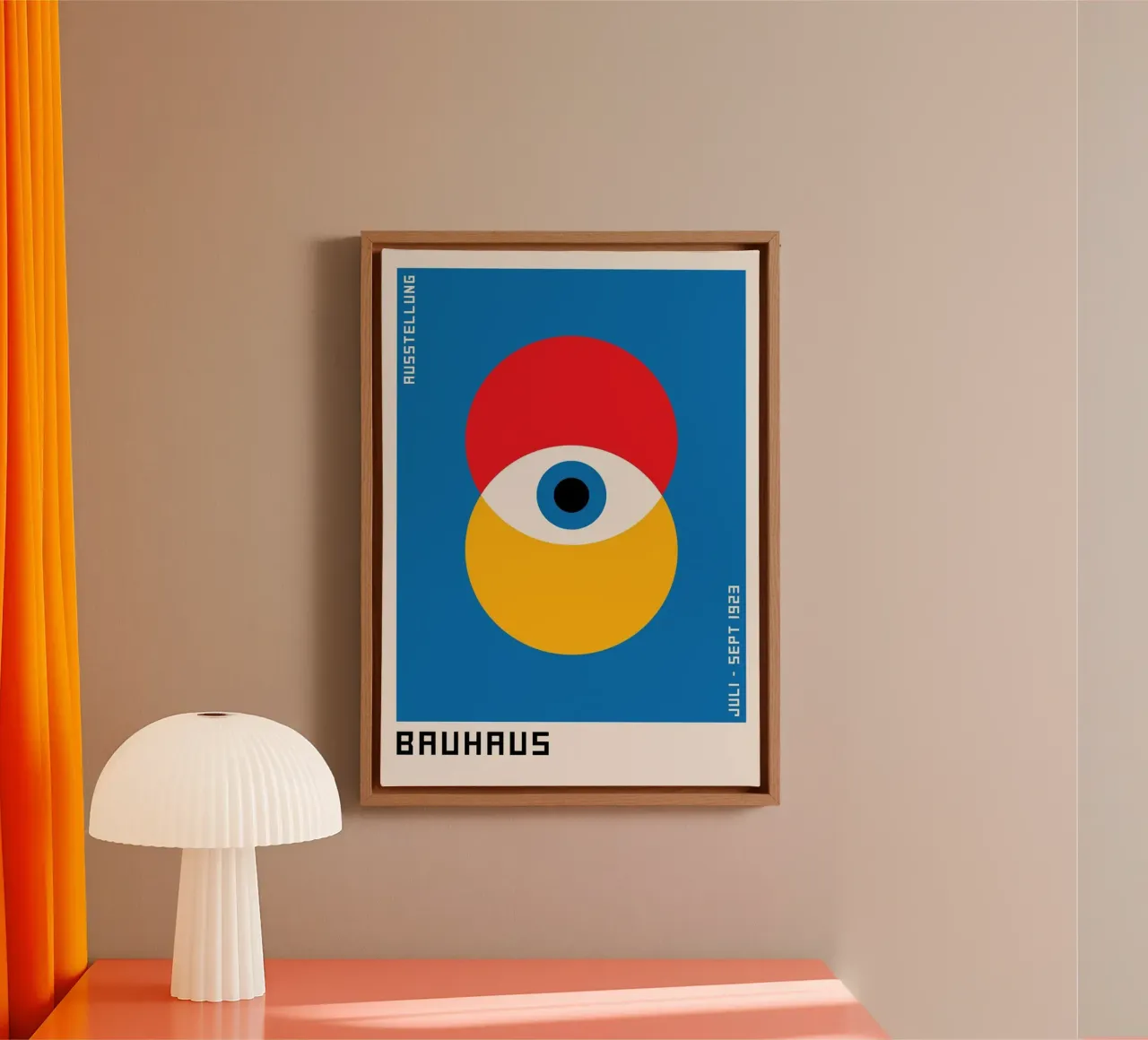 Cercle noir dans deux cercles toile de Piere art Shops