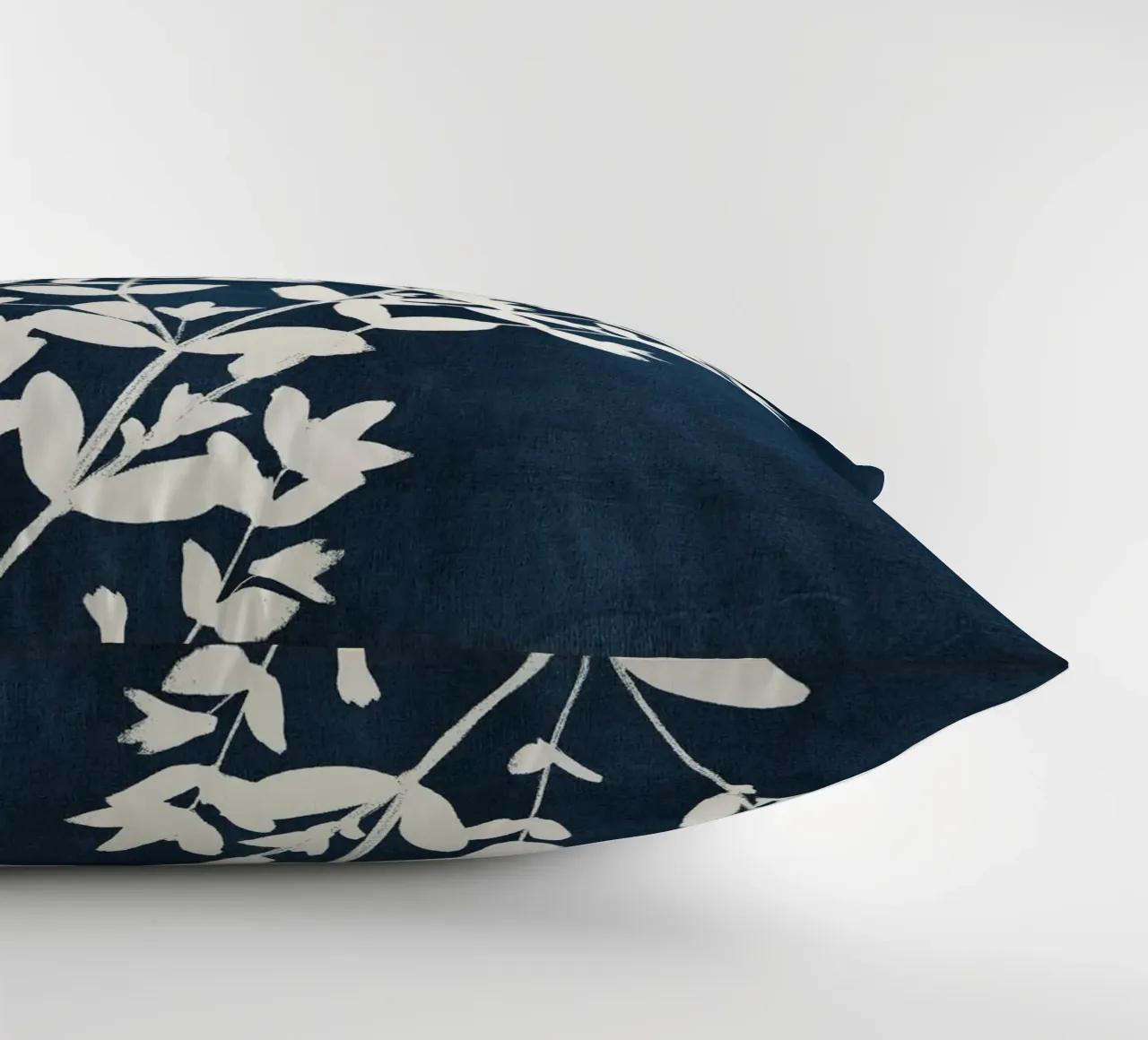 Abstract Botanical no. 9 Blue cuscino da adrianooliveira
