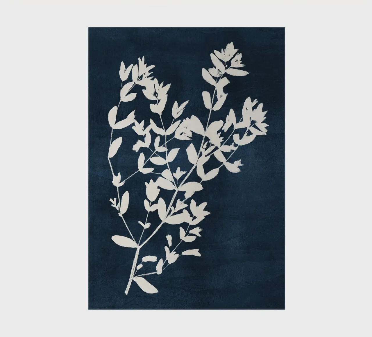 Abstract Botanical no. 9 Blue notebook by adrianooliveira