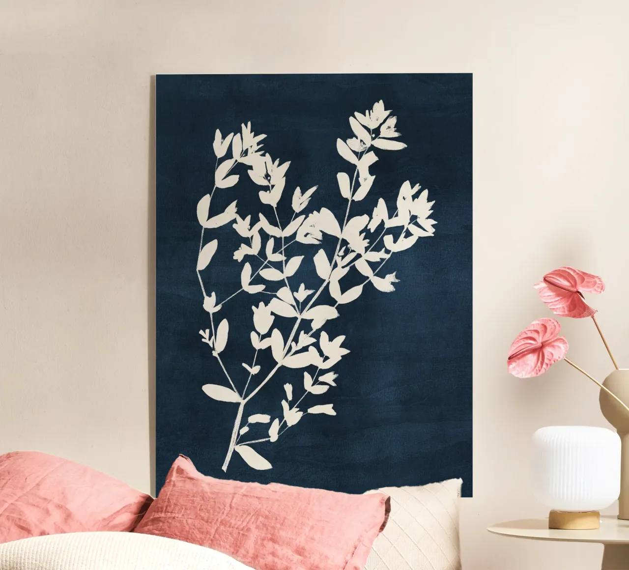 Abstract Botanical no. 9 Blue plexiglass da adrianooliveira
