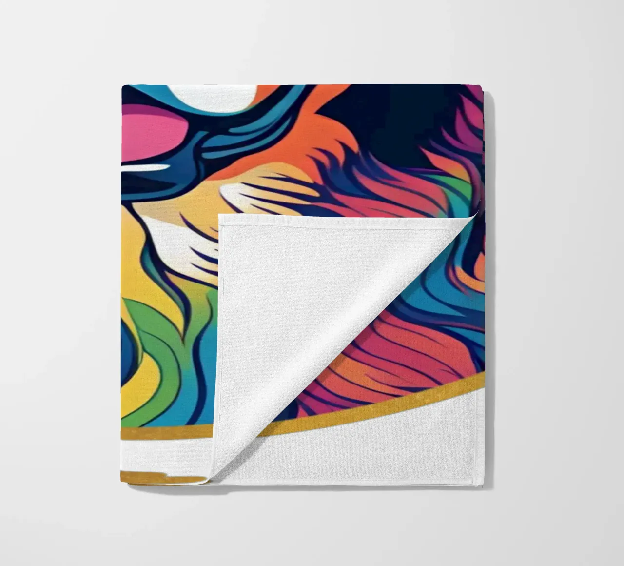 Bernersennen in Bunt #46 beach towel by Yumis.Beargang.and.Me