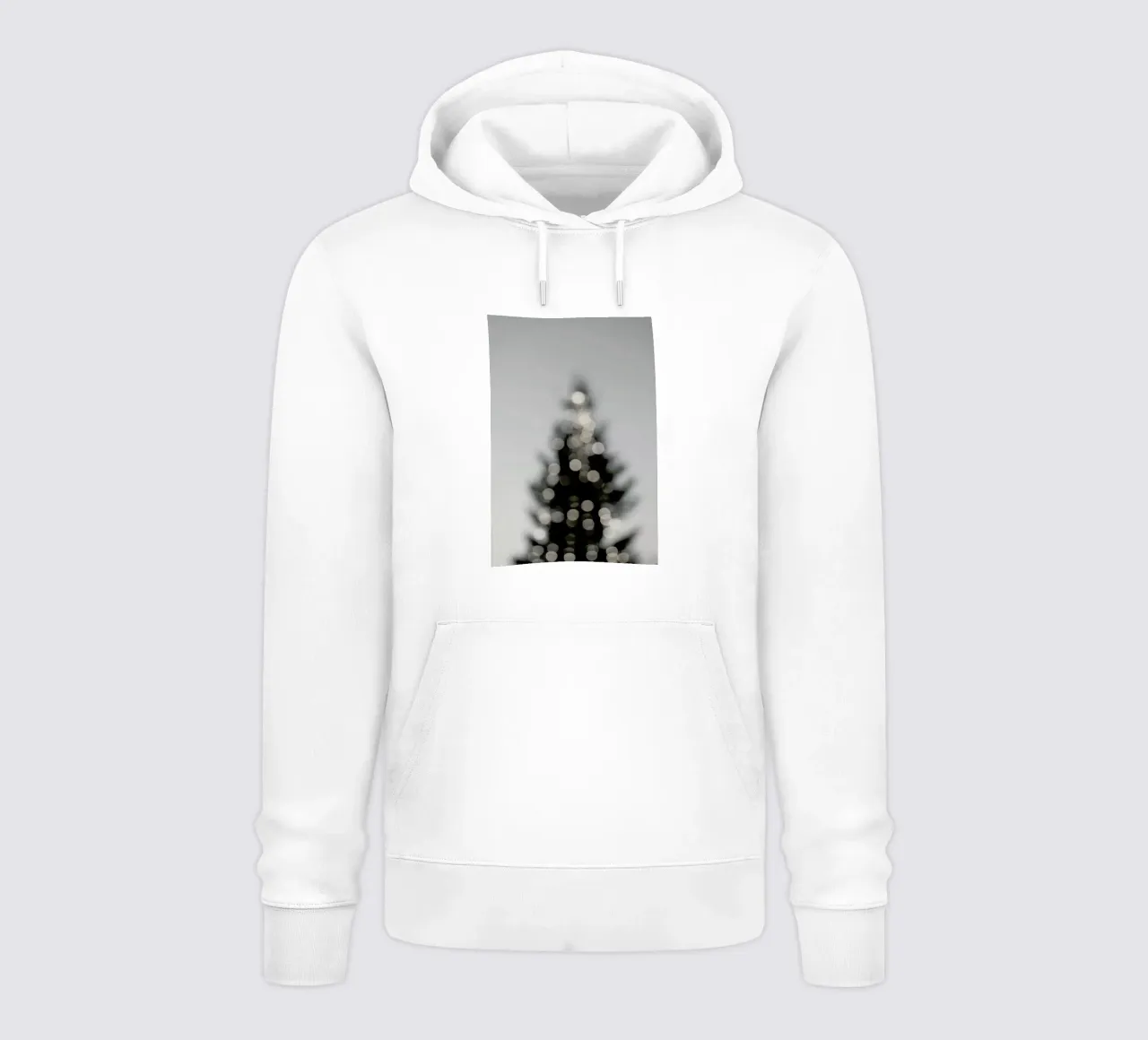 Merry Merry Christmas - Black & White Edition felpa con cappuccio da Studio Nahili