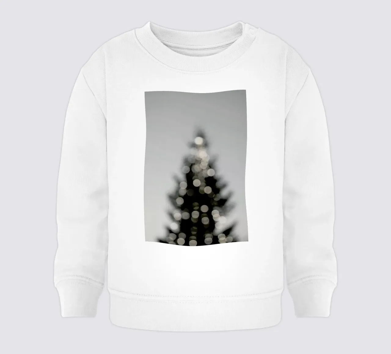 Merry Merry Christmas - Black & White Edition felpa neonato da Studio Nahili