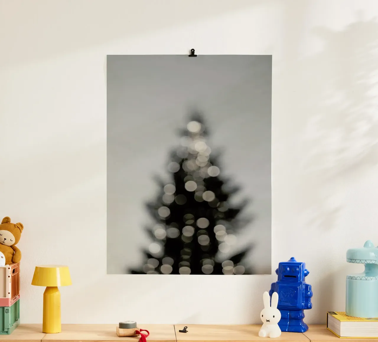 Merry Merry Christmas - Black & White Edition carta hahnemühle da Studio Nahili