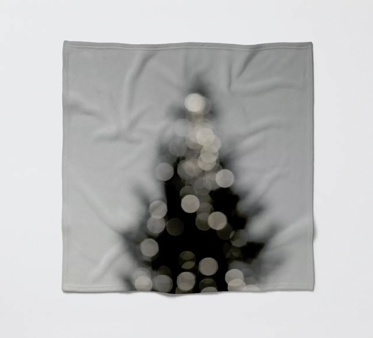 Merry Merry Christmas - Black & White Edition coperta in pile da Studio Nahili