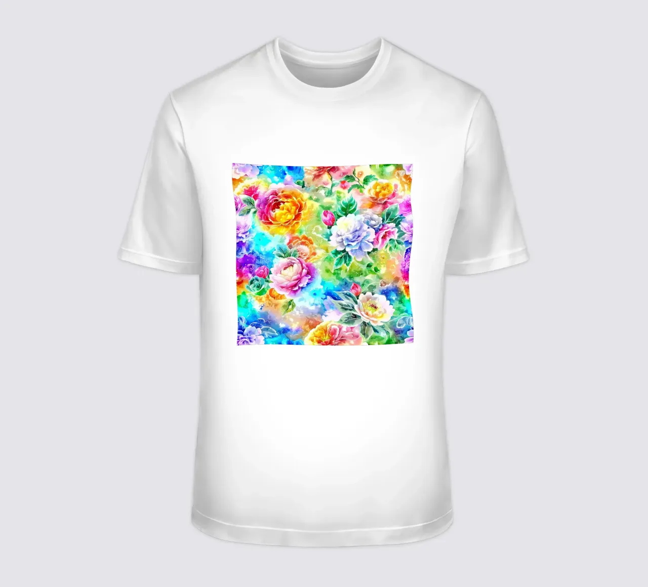 Paesaggio fiorito etereo t-shirt da Botanical Pattern House