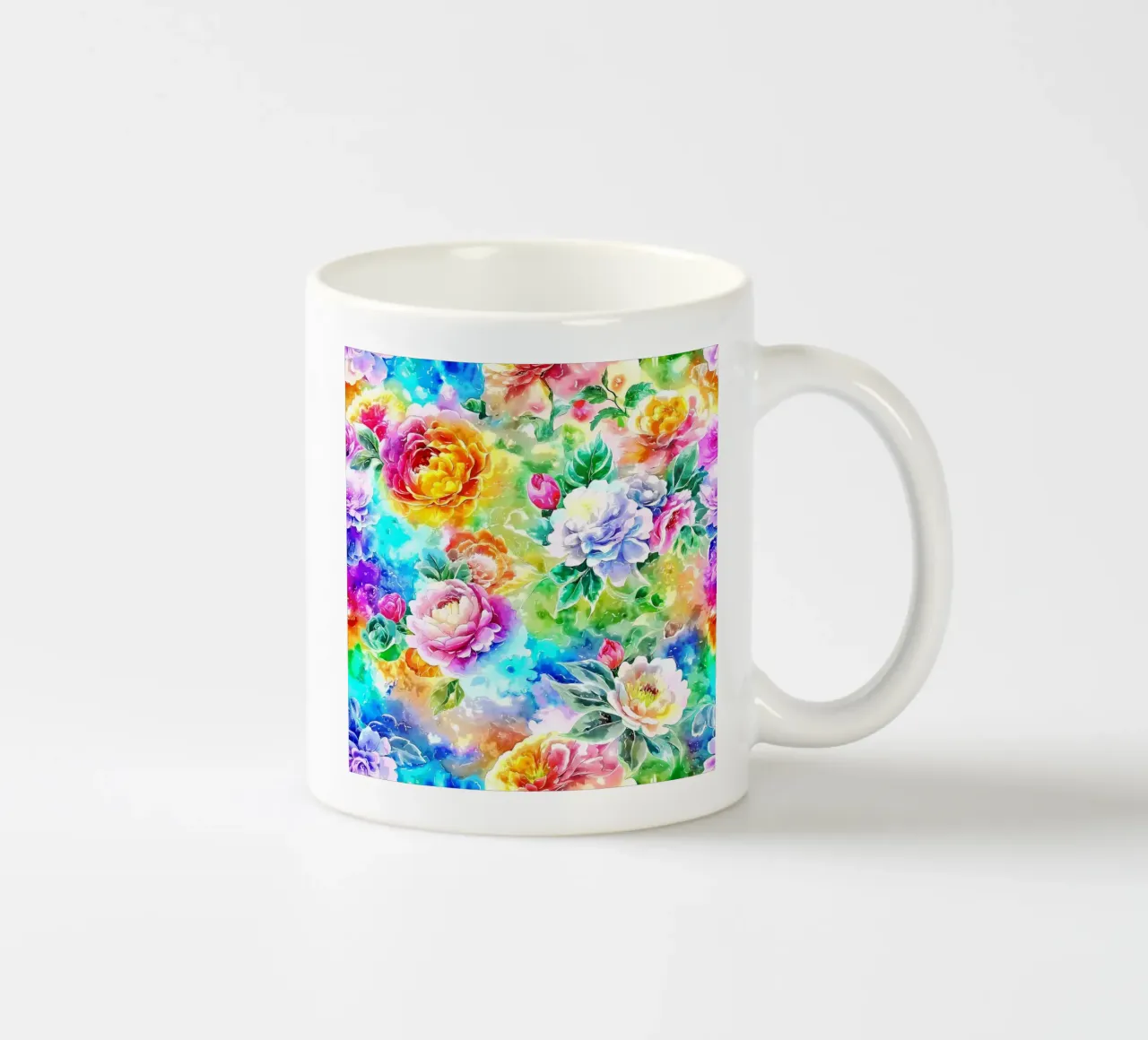 Paesaggio fiorito etereo tazza in ceramica da Botanical Pattern House