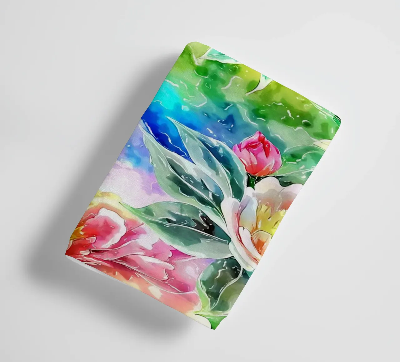 Ethereal Bloomscape towel by Botanical Pattern House