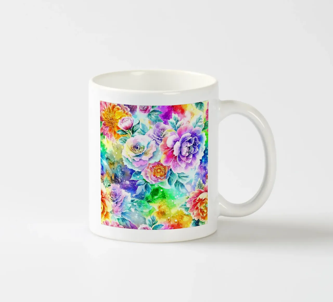 Paesaggio fiorito etereo tazza in ceramica da Botanical Pattern House