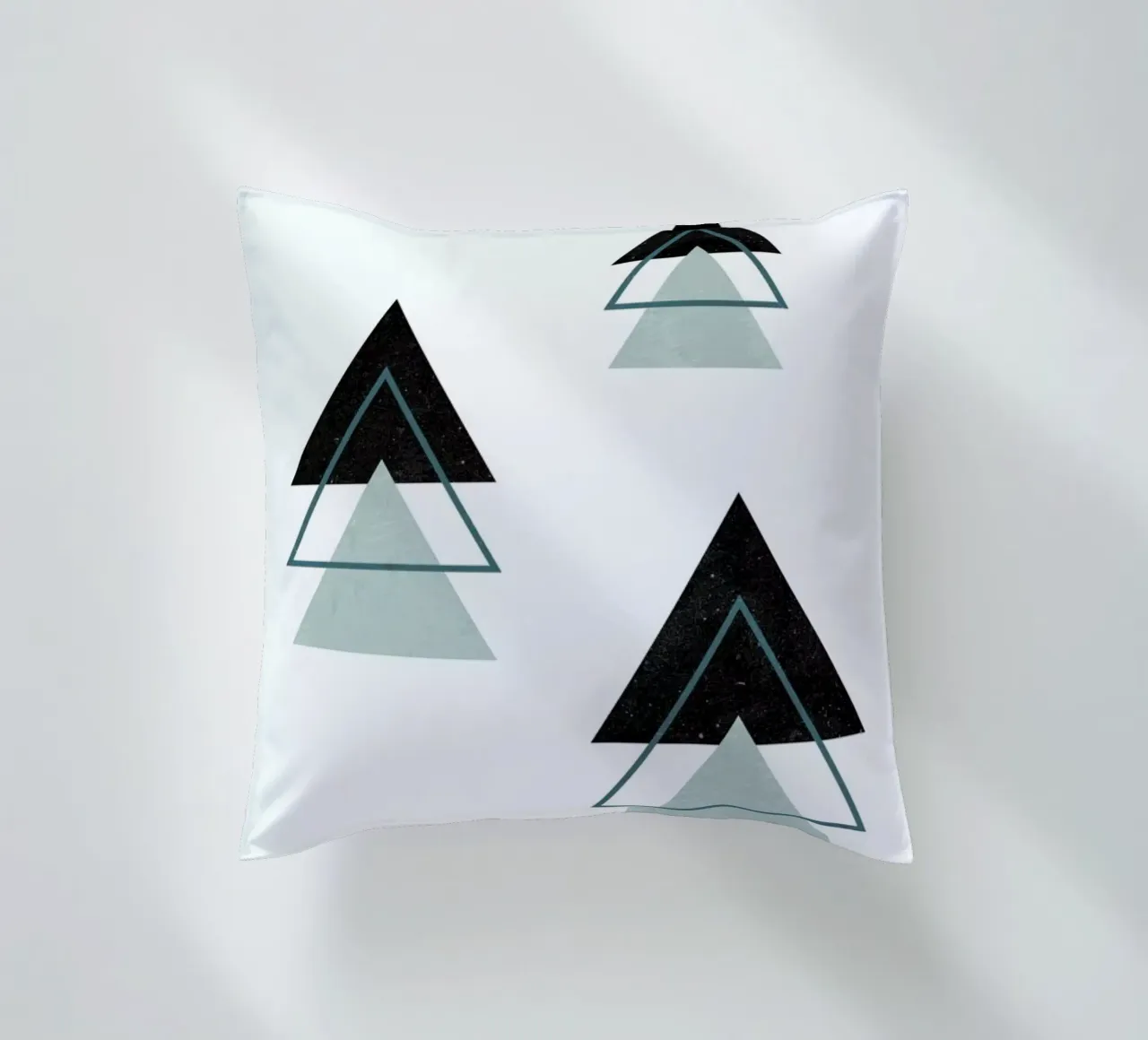 Art Deco Christmas Trees cuscino da daylight design studio