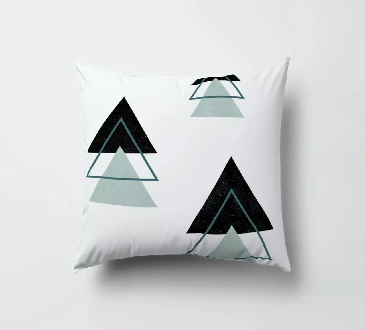 Art Deco Christmas Trees cuscino da daylight design studio