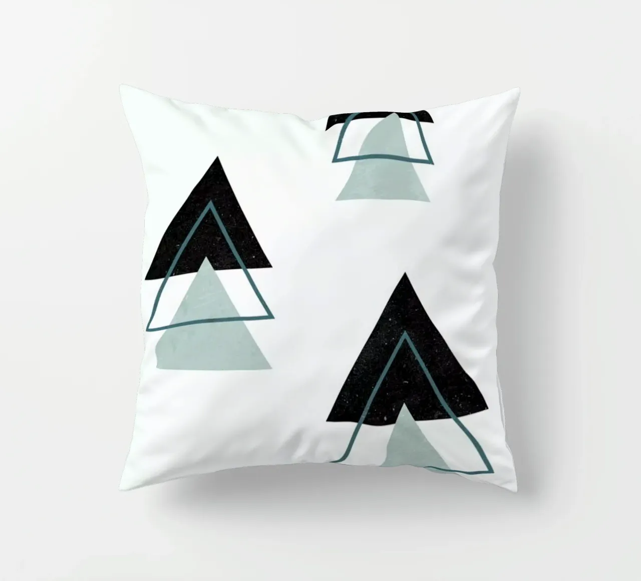 Art Deco Christmas Trees cuscino da daylight design studio