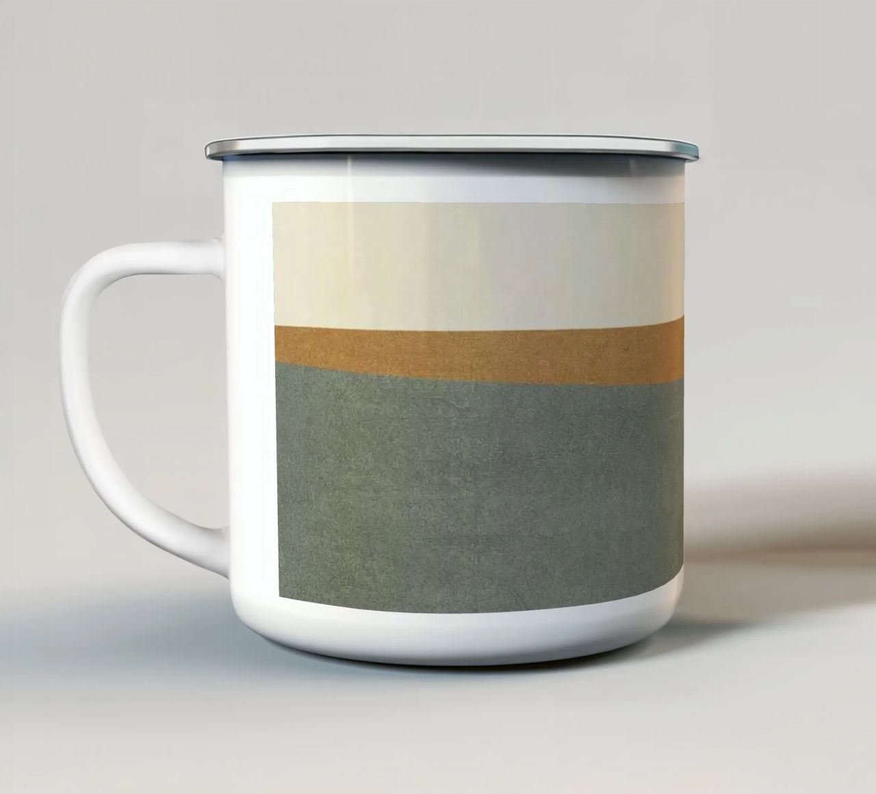 Geometric Shapes no. 26 tazza in smalto da adrianooliveira