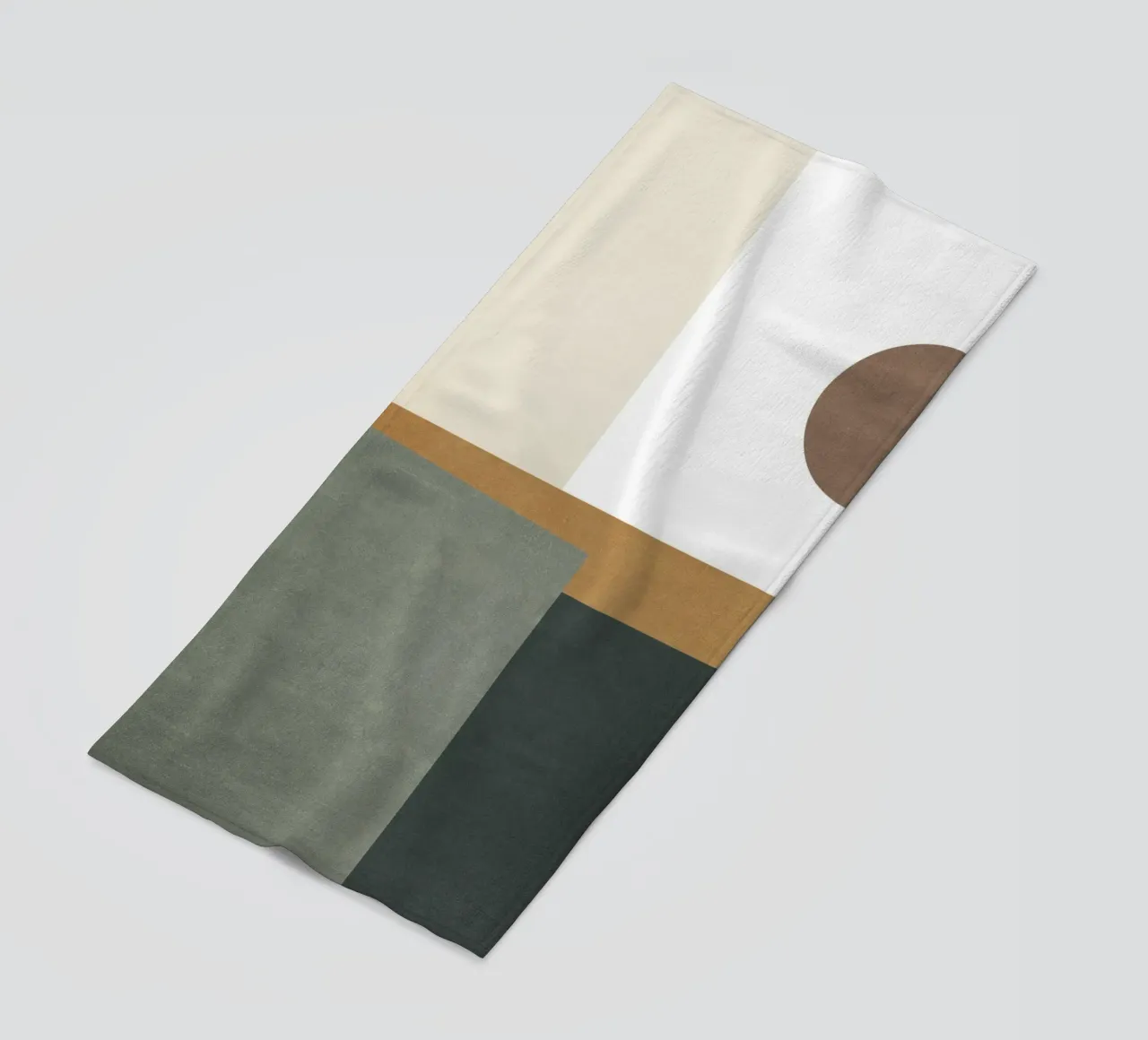Geometric Shapes no. 26 beach towel by adrianooliveira