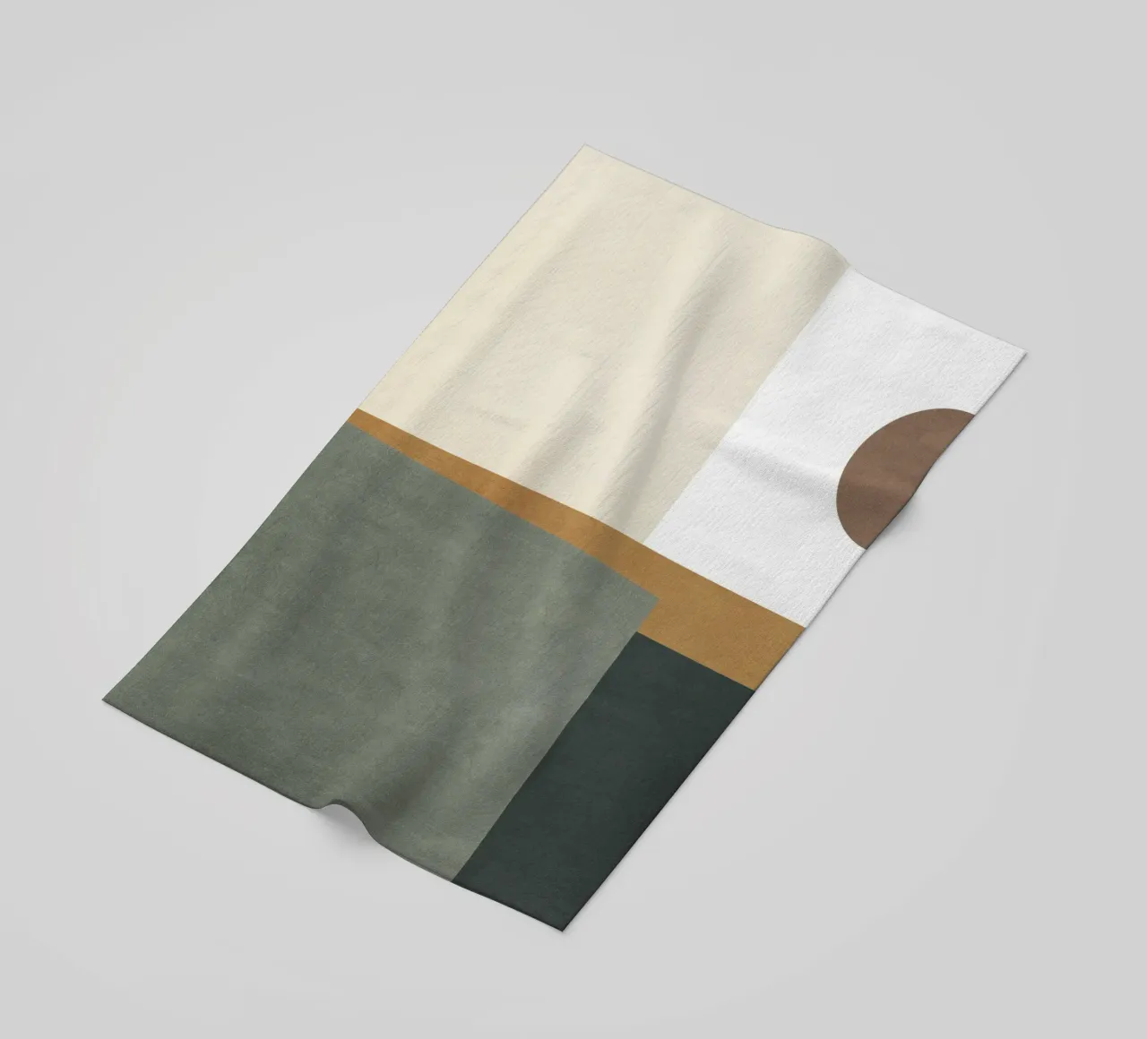 Geometric Shapes no. 26 beach towel by adrianooliveira