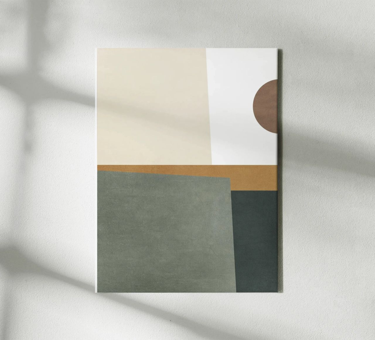 Geometric Shapes no. 26 canvas van adrianooliveira