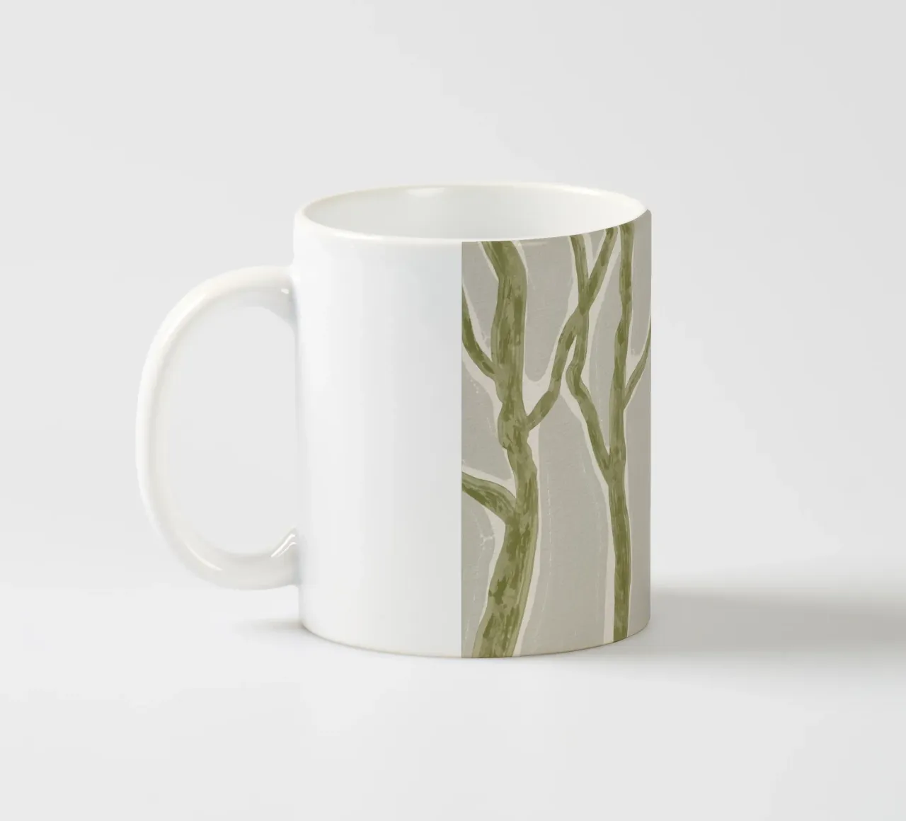 Herbstwald Keramik Tasse von Little Dean