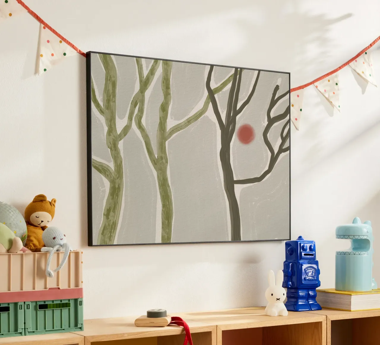 Foresta autunnale alluminio dibond da Little Dean