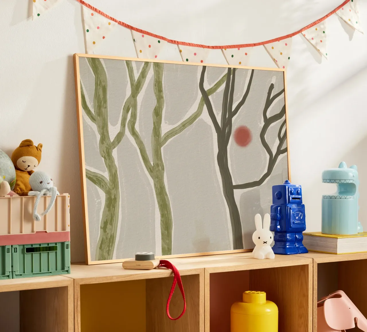 Autumn forest poster by Little Dean