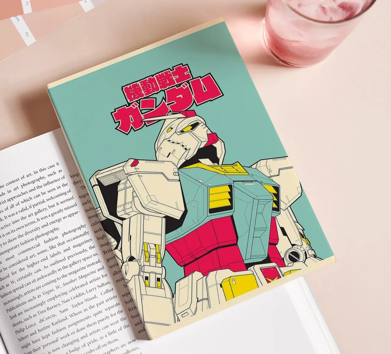 Gundam robot notebook by Waylons Studio