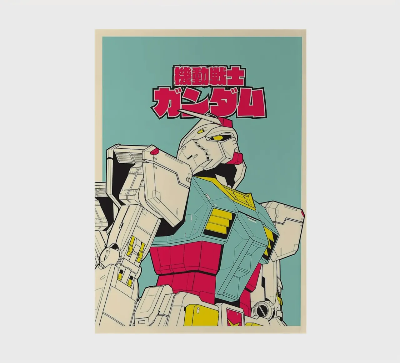 Gundam robot notebook by Waylons Studio