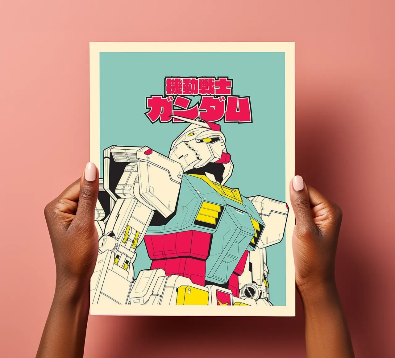 Gundam Robo Stickerbogen von Waylons Studio