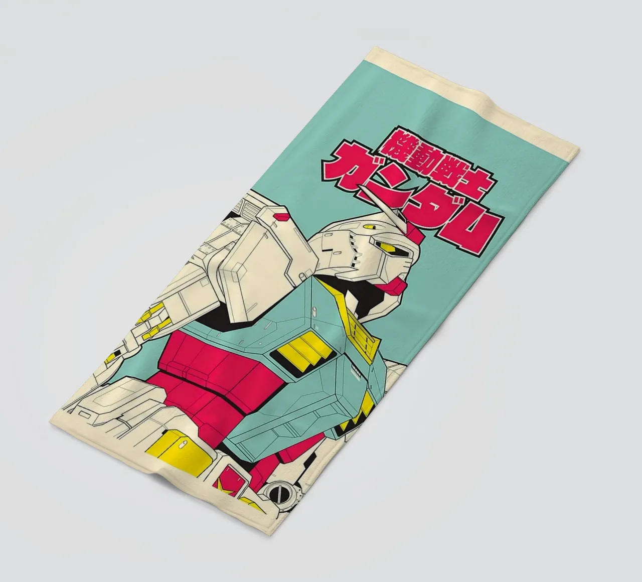 Gundam Robo serviette de plage de Waylons Studio