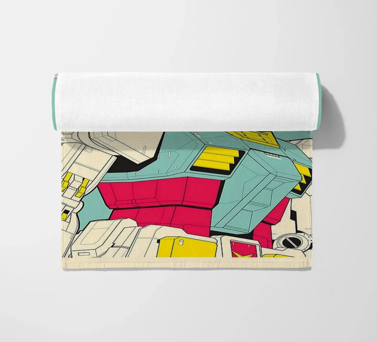 Gundam Robo serviette de plage de Waylons Studio