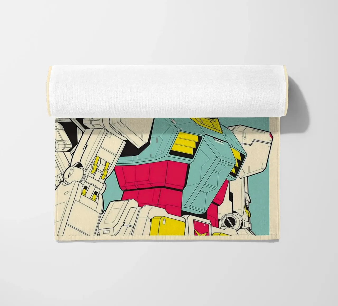 Gundam Robo serviette de plage de Waylons Studio