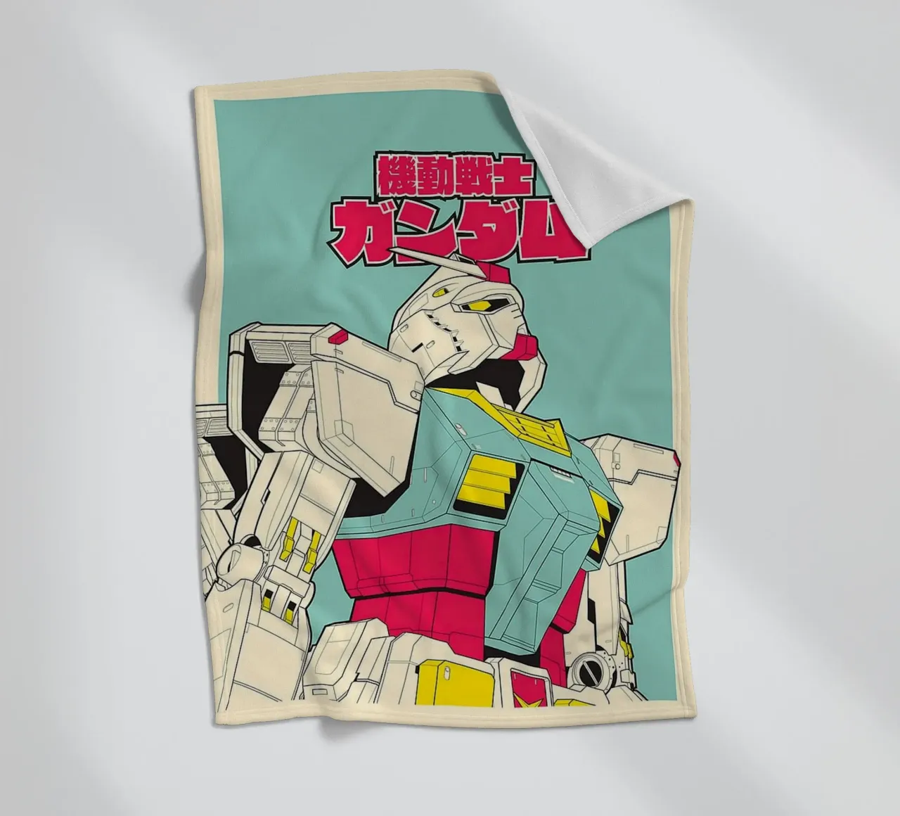 Gundam Robo coperta in pile da Waylons Studio