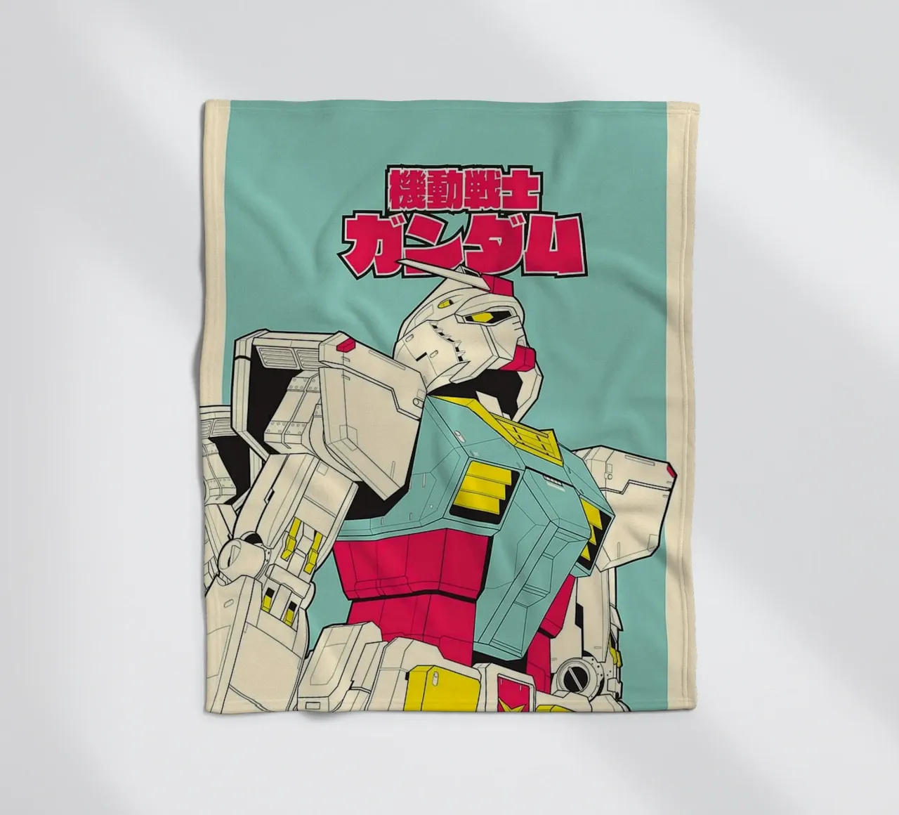 Gundam Robo coperta in pile da Waylons Studio