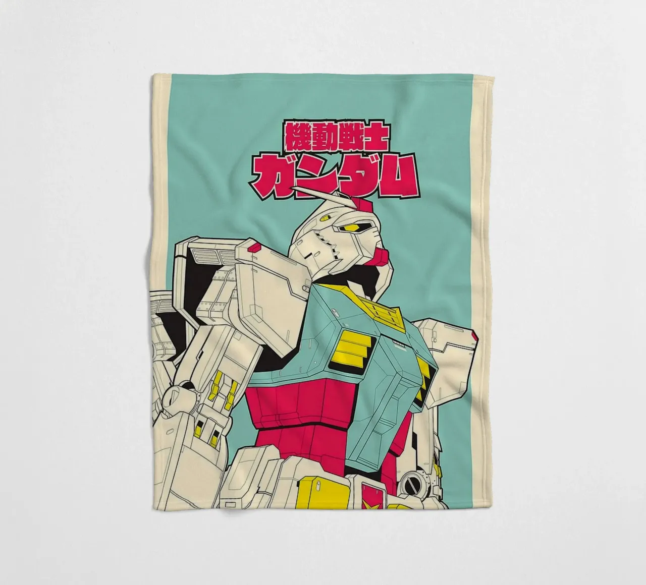 Gundam Robo coperta in pile da Waylons Studio