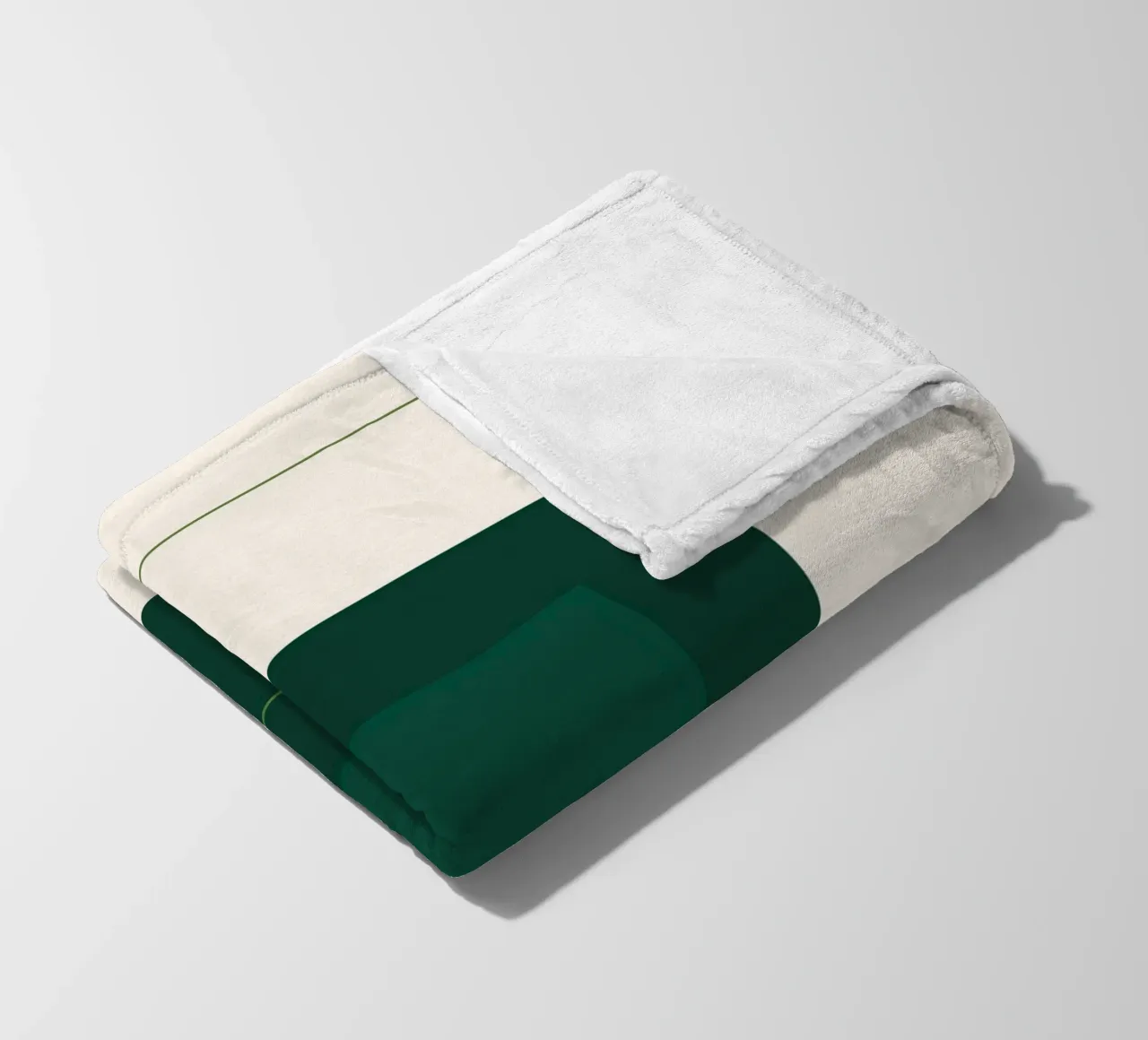 Green Square Composition coperta in pile da adrianooliveira