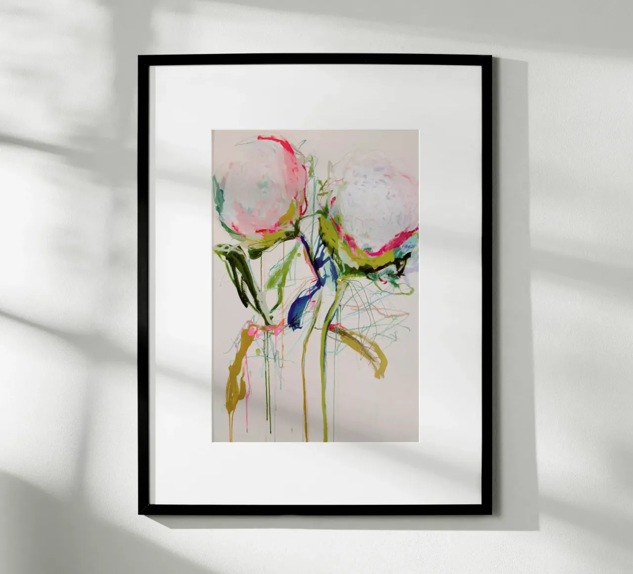 Peony 05 carta hahnemühle da Leigh Viner