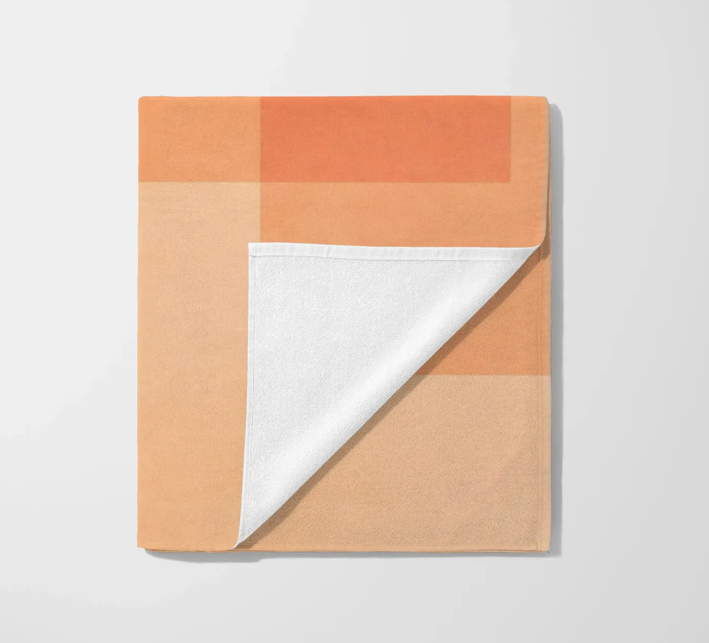 Dimensions (orange) strandhanddoek van adrianooliveira