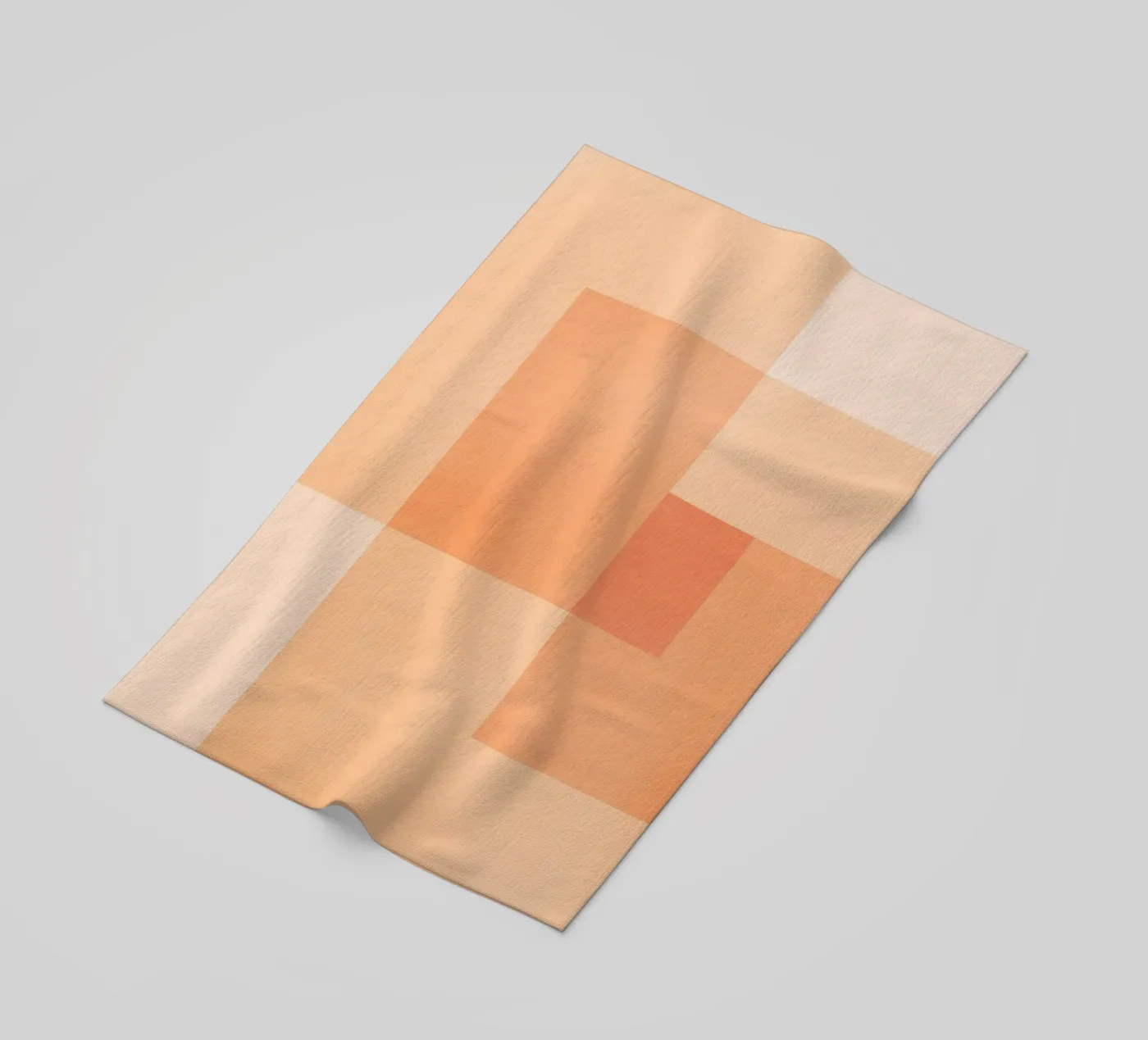 Dimensions (orange) strandhanddoek van adrianooliveira