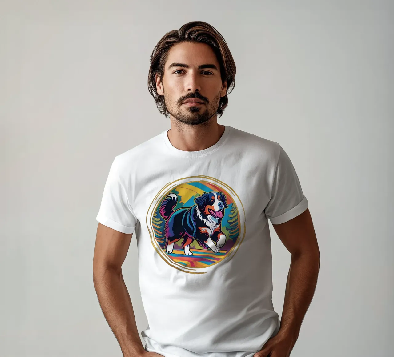 Bernersennen in Bunt #50 t-shirt by Yumis.Beargang.and.Me