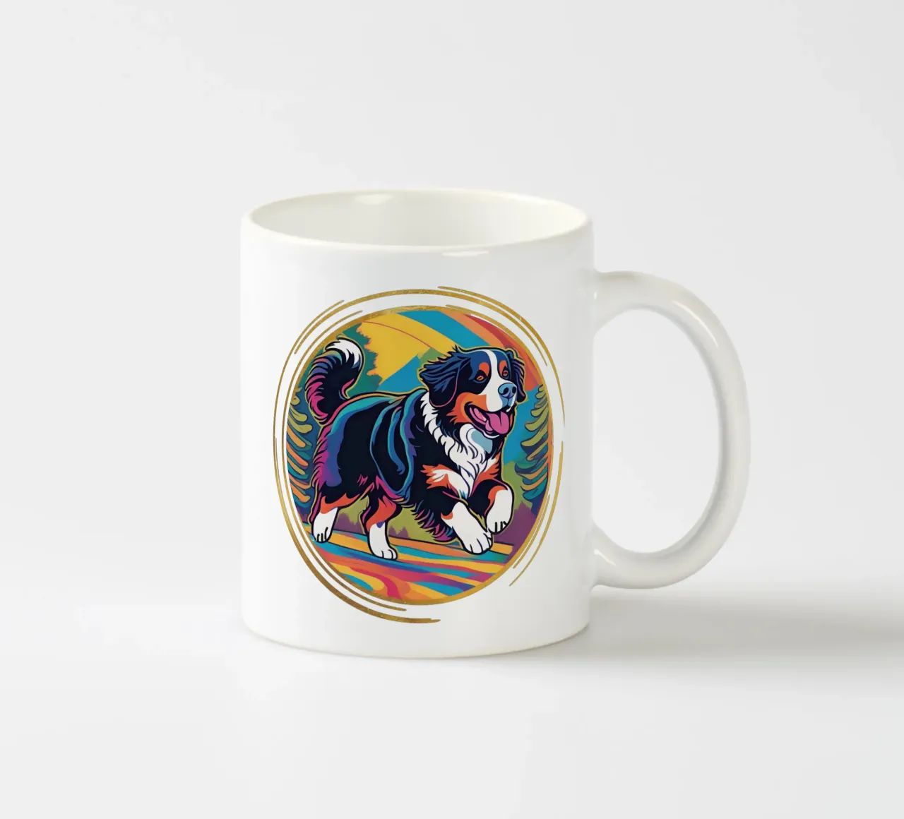 Bernersennen in Bunt #50 tazza in ceramica da Yumis.Beargang.and.Me