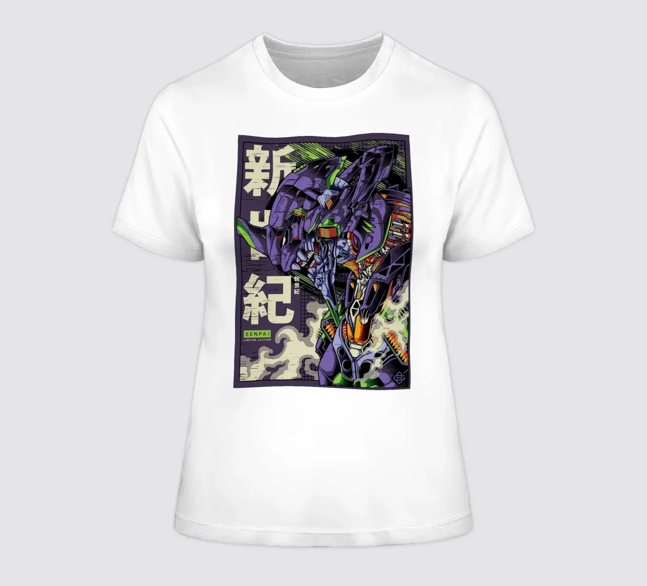 Evangelion Senpai t-shirt da donna da Waylons Studio