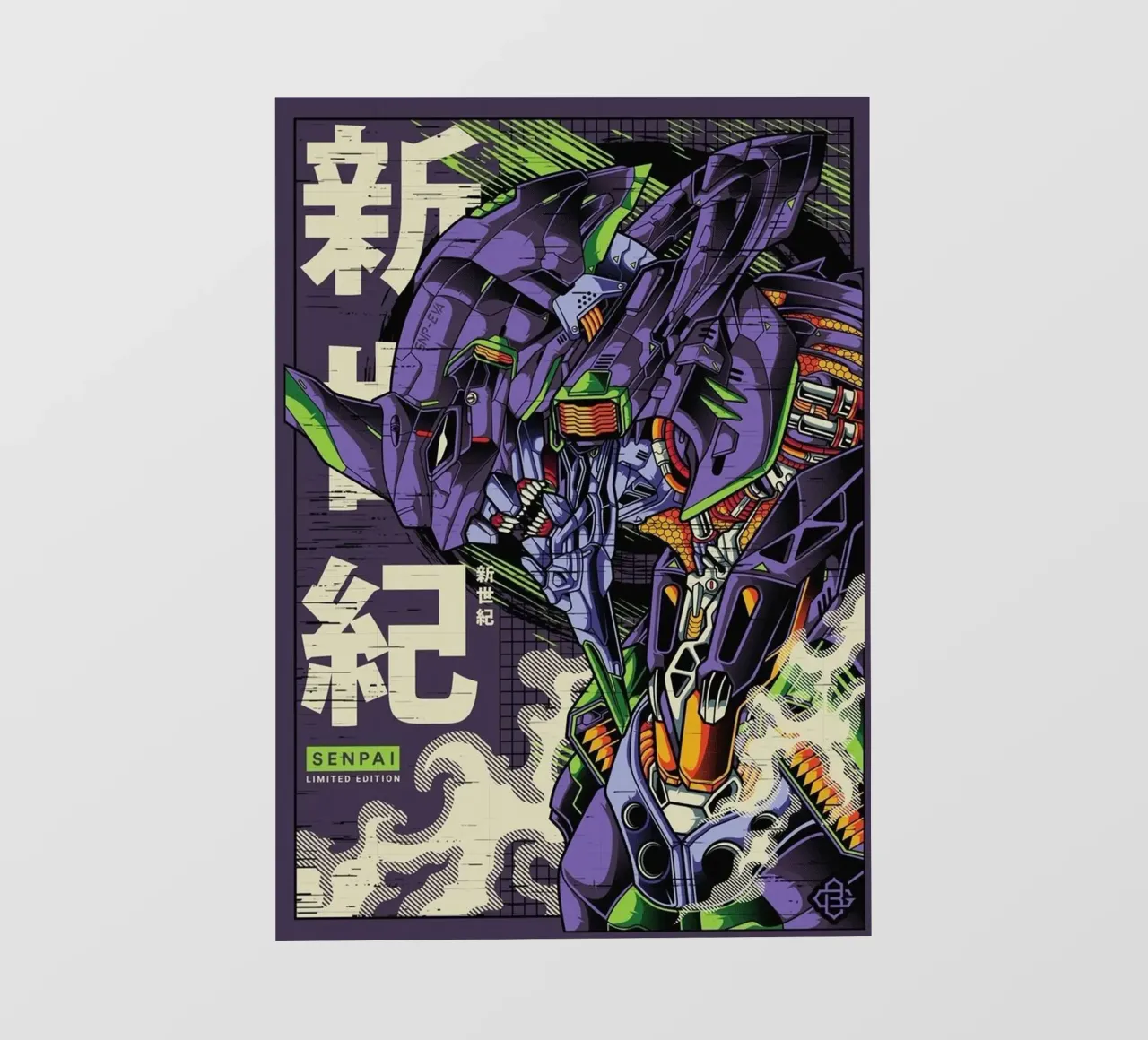 Evangelion Senpai telo in pvc da Waylons Studio