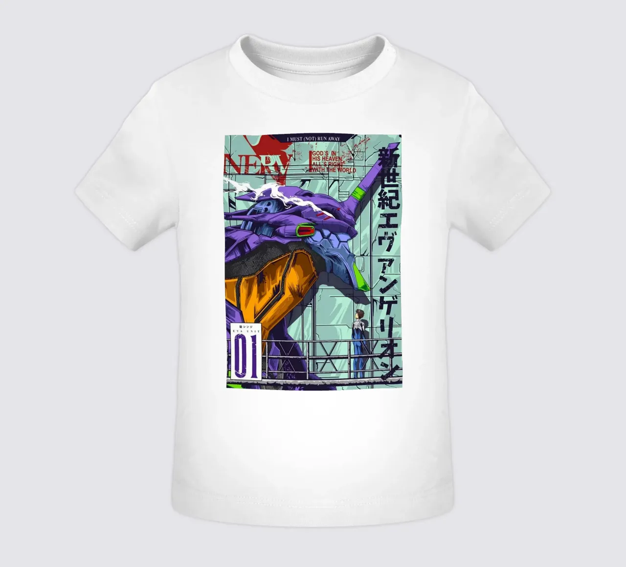 Robo n. 1 maglietta neonato da Waylons Studio