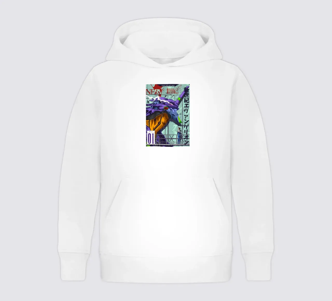 Robo n. 1 felpa bambino con cappuccio da Waylons Studio