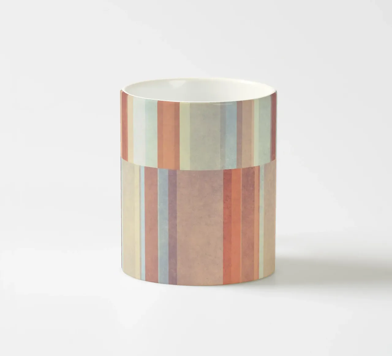 Parallels no. 1 Keramik Tasse von adrianooliveira
