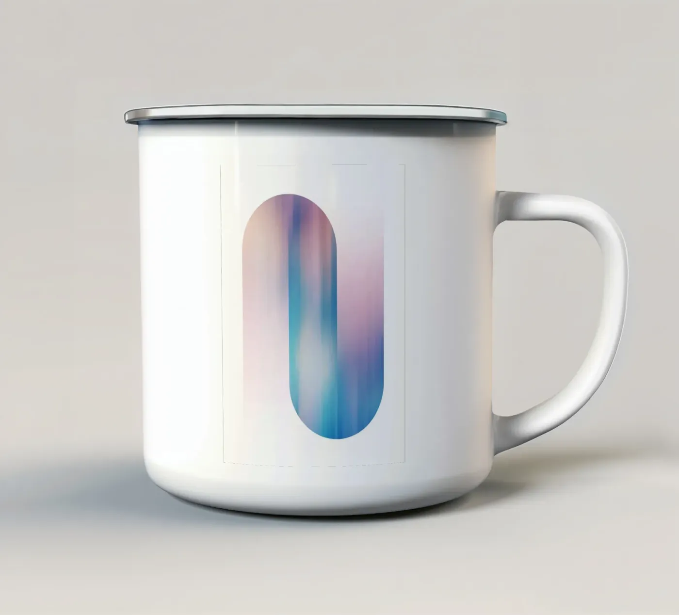 Intersection no. 2 enamel mug by adrianooliveira