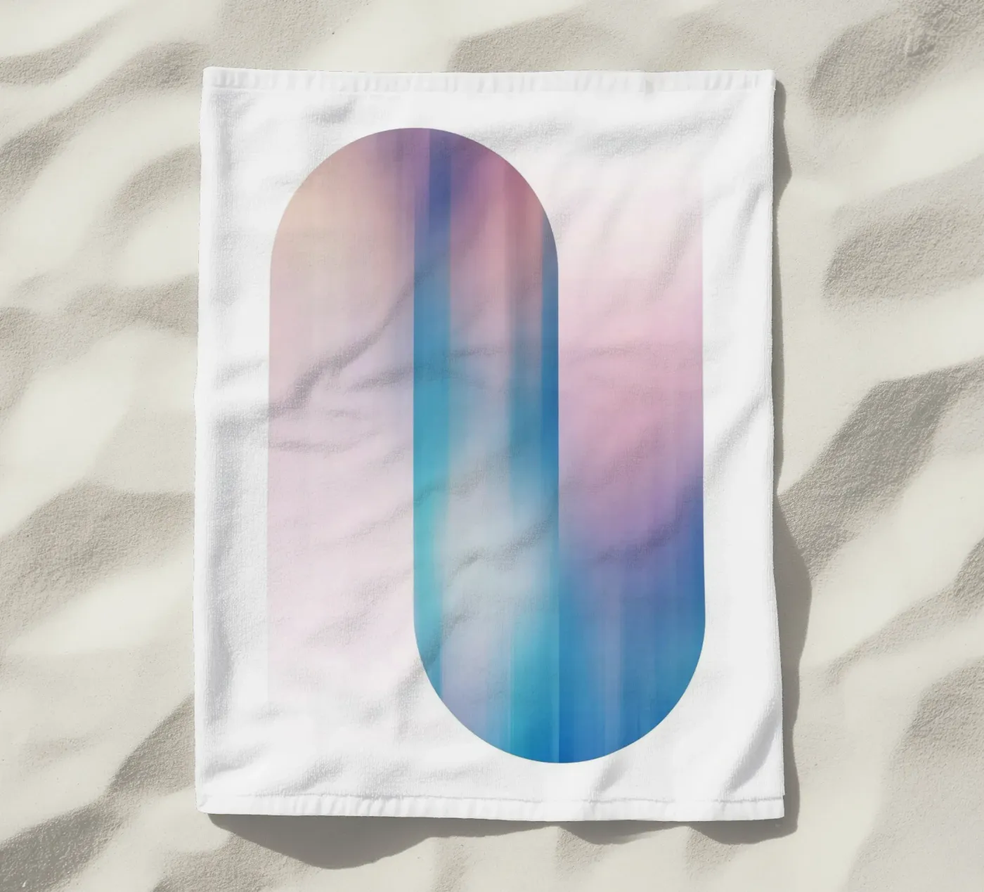 Intersection no. 2 strandhanddoek van adrianooliveira