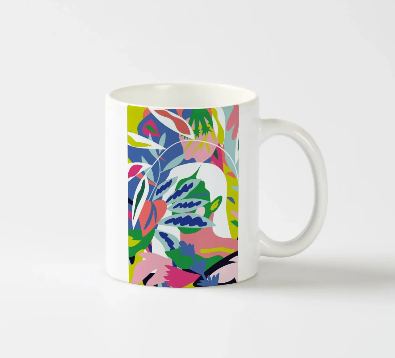 She was her own Muse tazza in ceramica da Mariery Young