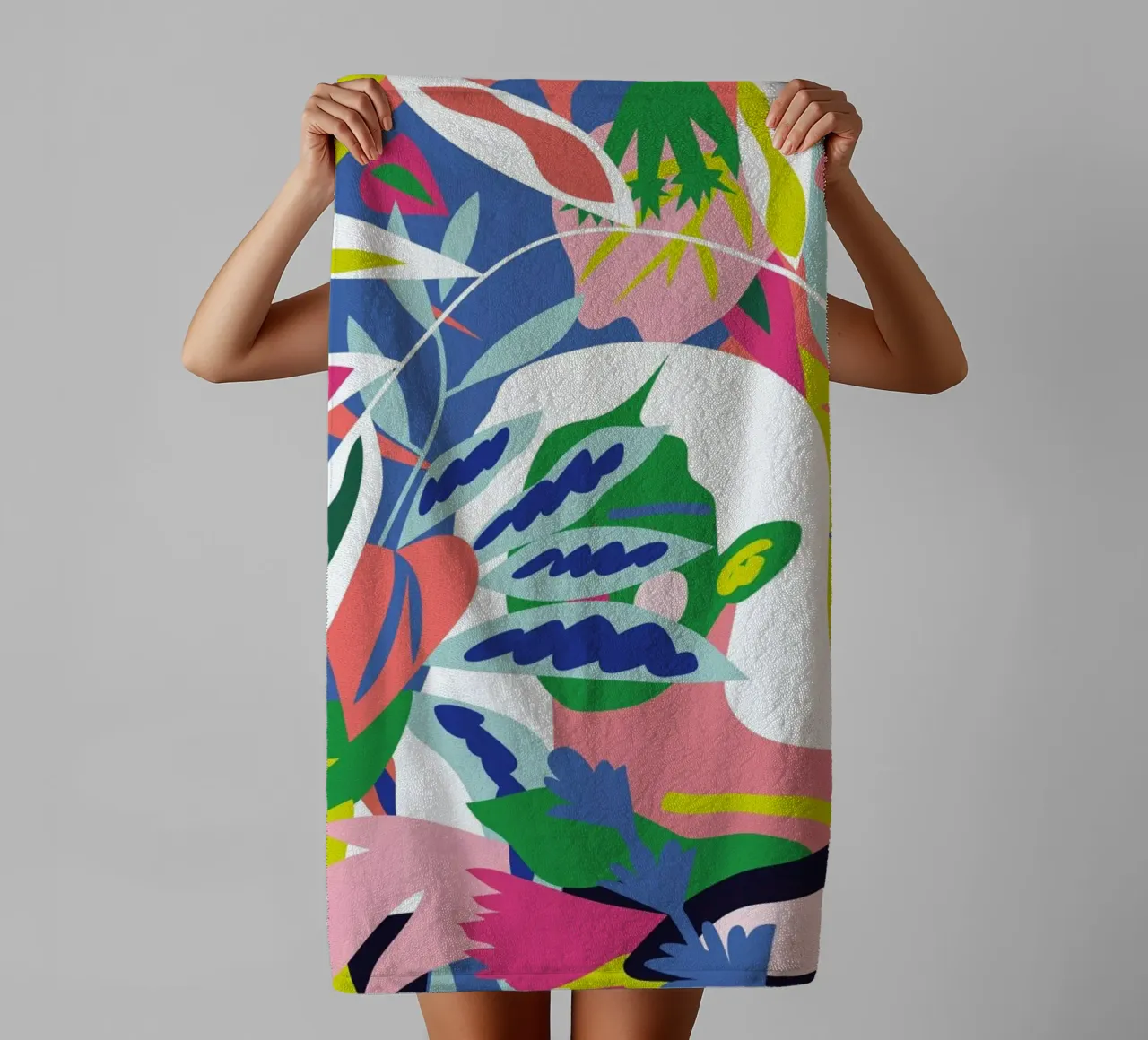 She was her own Muse serviette de bain de Mariery Young