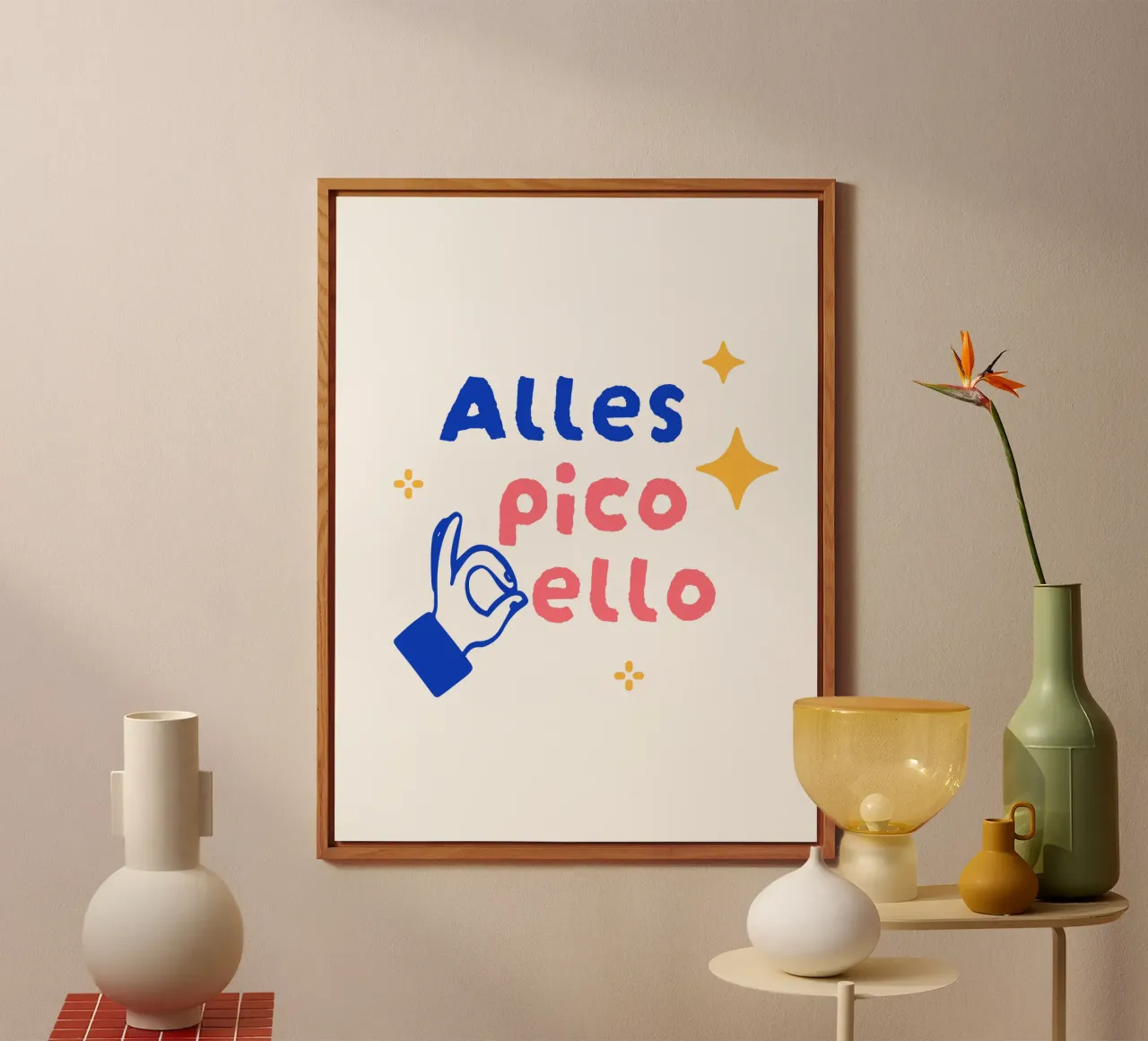 Alles picobello alluminio dibond da Bureau Purpur